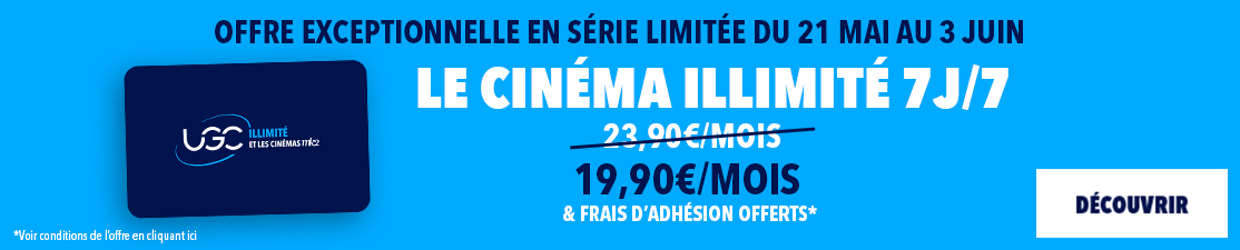 Offre UGC Illimité